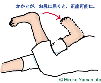 屈伸運動の練習